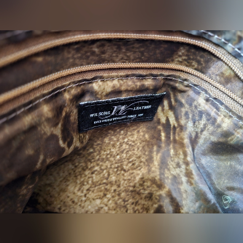 Black Wilson's Leather Studded Bag - Picture 8 of 10